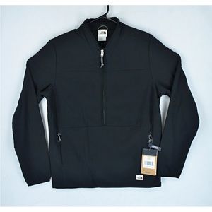 NWT The North Face Men's Mountain Pullover Lightweight Jacket 1/2 Zip Black